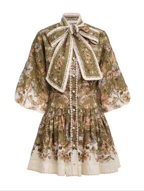 zimmermann allia spliced short dress Zimmermann